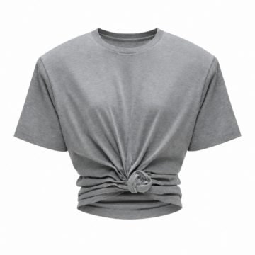 Casual Short Sleeve Crew Neck Top