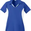 Royal Blue Colorblock Polo Shirt