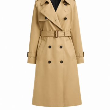 Classic Tailored Wool Coat