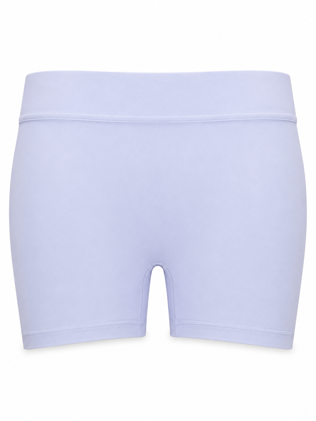 Lavender Fitted Shorts